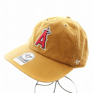 × フォーティーセブン 47 エンゼルス Angels キャップ 帽子 ロゴ 茶 ブラウン /AN41