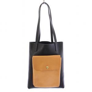24SS POCKET COLLECTION トートバッグ バイカラー F