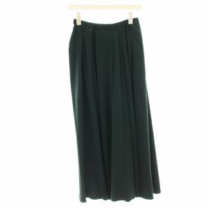 ENFOLD 22AW PEダブルクロスランダムタックSKIRT 300FA431-1610 ロング スカート 36