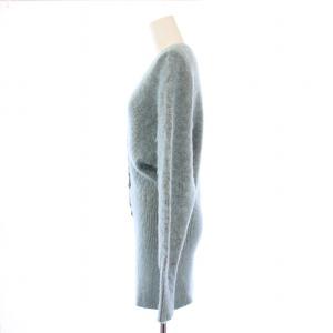 AKIRANAKA 24AW Greer mohair knit cardigan BL