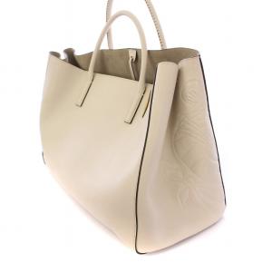 ANYA HINDMARCH ホワイト・トニー ザ・タイガー トートバッグ ホワイト