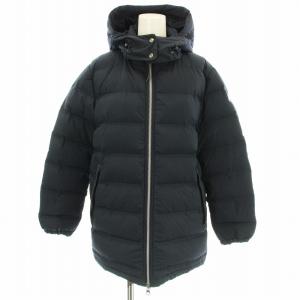 ダウンジャケット ZBF042J フード ナイロン 38 ネイビー 紺 /G