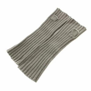 19AW カリアッジ CARIAGGI アームウォーマー カシミヤ グレー 19090500703030