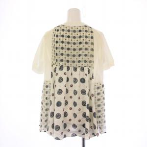 sacai Komon Print Knit Pullover コモンプリントニットプルオーバー カットソー 半袖