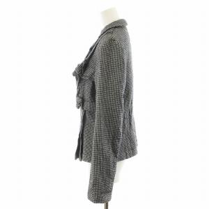 COMME des GARCONS COMME des GARCONS AD2011 ジャケット 千鳥柄 ウール XS グレー RH-J015