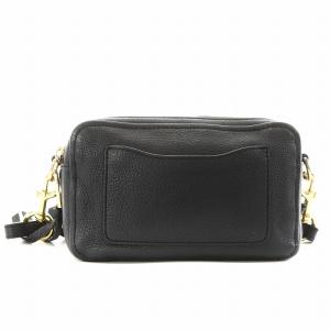MARC JACOBS ソフトショット ショルダーバッグ レザー 黒 ブラック /AN4