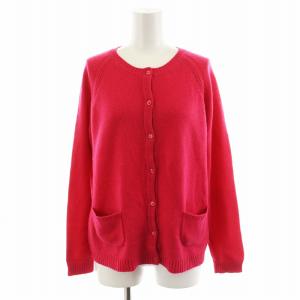 ニット カーディガン カシミヤ M ピンク 534603530700 /AN47