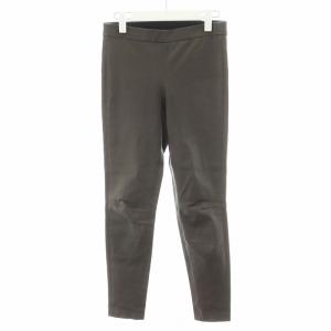 New Bristol Leather Adbelle L2 レザーパンツ 羊革 ラムレザー 2 茶 ブラウン