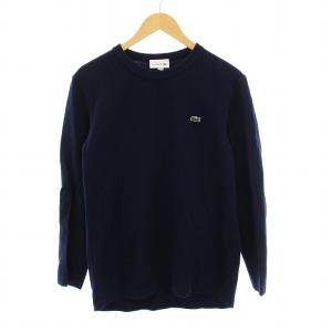 ワニロゴステッチダブルフェイススウェットパーカ プルオーバー