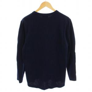 LACOSTE クラシックフィットロングスリーブTシャツ プルオーバー ロンT カットソー 長袖 3 S ネイビー TH7019