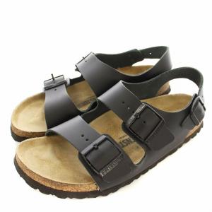 サンダル Milano ミラノ ストラップ 39 25cm 黒 ブラック /G