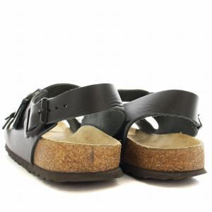 BIRKENSTOCK サンダル Milano ミラノ ストラップ 39 25cm 黒 ブラック /G