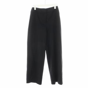 PRECISION PONTE2 HW WIDE PANT ハイウエストワイドパンツ 0 黒 ブラック