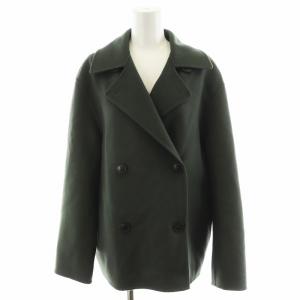 LUXE NEW DIVIDE CASUAL PEACOAT B ピーコート Pコート ミドル丈 カシミヤ混