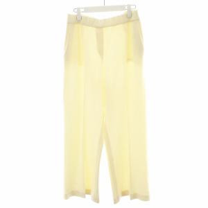 FINE SMOOTH JSY WIDE PULL ON GH イージーパンツ ワイドパンツ ウール M