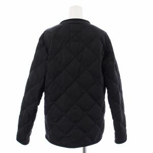 TAION CITY LINE Class&Standard ダウンジャケット キルティング Vネック S 黒 ブラック