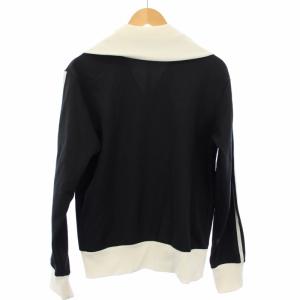adidas Originals トラックジャケット ジャージ ブルゾン M 白 黒 931001 /TK