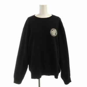 HUF スウェット トレーナー 長袖 L 黒 ブラック 114910 /EE