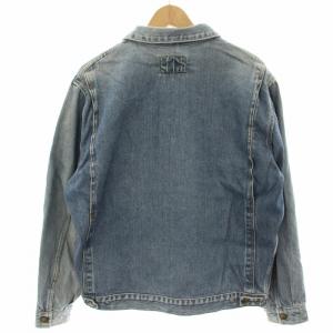 WRANGLER Gジャン ジージャン デニムジャケット ウォッシュ加工 カットオフ 水色 ライトブルー MKC-4080