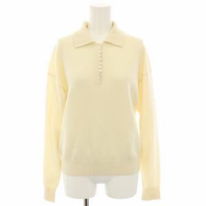 21AW ピュアカシミヤBTNプラセットポロ PURE CASHIMERE BTN PLACET POLO