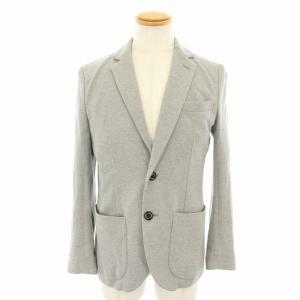 1PIU1UGUALE3 スーツ セットアップ テーラードジャケット シングル パンツ スラックス 3 絹 シルク グレー /YT