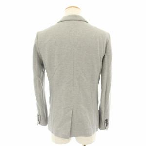 1PIU1UGUALE3 スーツ セットアップ テーラードジャケット シングル パンツ スラックス 3 絹 シルク グレー /YT