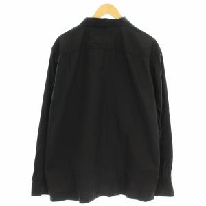 HUGO BOSS シアサッカー ナイロン ジャケット 10240021 ジップアップ ブルゾン XXL 黒 ブラック /G