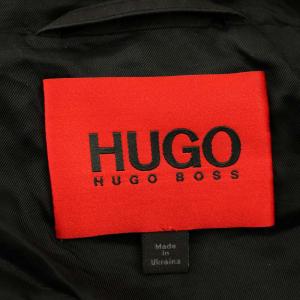 HUGO BOSS マウンテンパーカー 10237987 ナイロン ジャケット パーカー XXL 黒 ブラック /G
