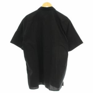 HUGO BOSS 半袖 シャツ 10243670 黒 ブラック XXL /G