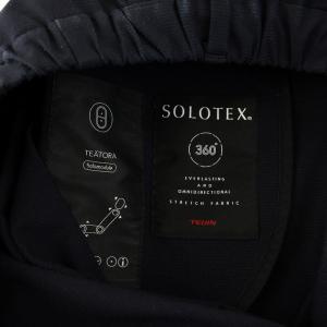 TEATORA WALLET PANTS OFFICE SM tt-0040F-SM イージーパンツ テーパード 3 紺