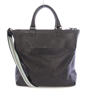 2WAY トートバッグ レザー ブラック