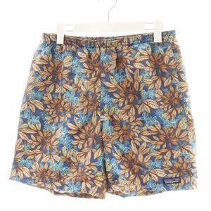 20SS バギーズロング Baggies Longs ショートパンツ ハーフパンツ 花柄 S 茶 ブラウン