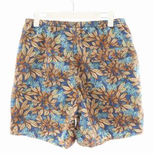 Patagonia 20SS バギーズロング Baggies Longs ショートパンツ ハーフパンツ 花柄 S 茶 ブラウン
