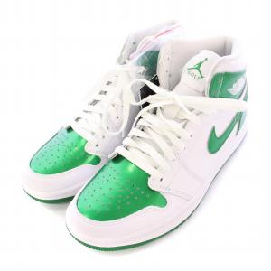 NIKE Air Jordan 1 High Golf Metallic Green