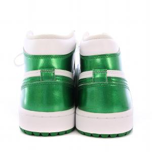NIKE Air Jordan 1 High Golf Metallic Green