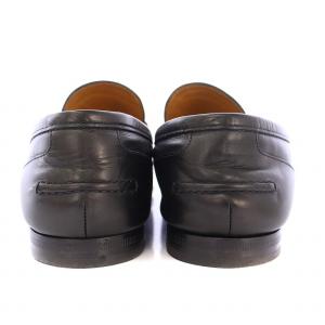 GUCCI レザー ホースビット ローファー 5.5 ブラック 406994