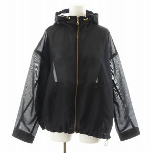 24SS ミルキーシアーボリュームブルゾン 36 ブラック 24011240106020