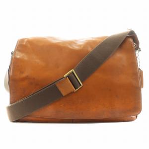 ブリーカー クーリエバッグ ショルダーバッグ レザー 茶 ブラウン 70486 /AN5