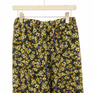 IENA ジョーゼットポリエステルイージーパンツ 花柄 38 マルチカラー 23030900401030 /EE