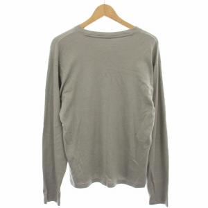 GOLDWIN コットンカバードヤーンスムースロングスリーブティーシャツ Tシャツ カットソー 長袖 ウール混 1 グレー