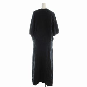 SLOANE セットアップ 上下 2点セット スウェット スカート ロング 半袖 2 黒 ブラック SL8S-T607