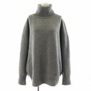 23SS ニット セーター 長袖 タートルネック ウール グレー 23080560100710 /AN44