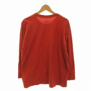 HOMME PLISSE ISSEY MIYAKE カットソー Tシャツ 長袖 2 オレンジ HP93JK311 /EE