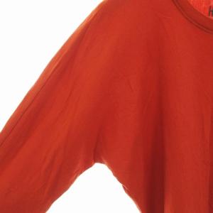 HOMME PLISSE ISSEY MIYAKE カットソー Tシャツ 長袖 2 オレンジ HP93JK311 /EE