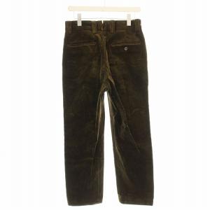 MARGARET HOWELL HEAVY CORD 8 WALE コーデュロイパンツ 579-0240613 ボタンフライ 茶 ブラウン