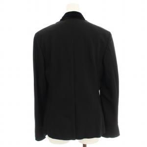 Tao AD2002 テーラードジャケット TG-J030 ベロア襟 M 黒 ブラック /G