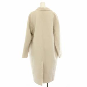 GALERIE VIE ライトメルトンチェスターコート アウター ロング カシミヤ混 36 ベージュ 23-08-94-08201