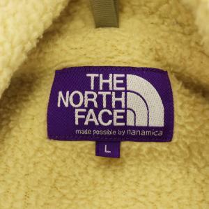 THE NORTH FACE PURPLE LABEL フィールド デナリ ジャケット Field Denali Jacket フリースジャケット ロゴ L ベージュ