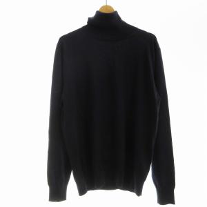 ニット セーター タートルネック 長袖 L 紺 ネイビー 1113-106-4286 /EE