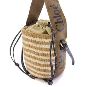 Chloe MIFUKO WOODY ペーパーファイバースモールバスケット 2WAY